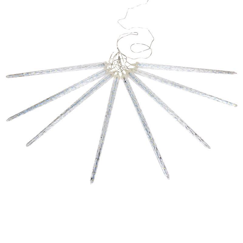 Гирлянда светодиодная "Сосульки" 3.5м 8шт х42см 288LED 7Вт 230В IP20 не соединяемая Neon-Night 256-415