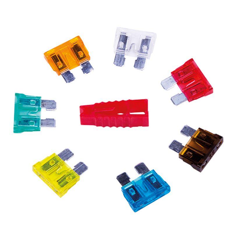 Набор автомобильных предохранителей "стандарт" (блист.) Rexant 80-7022