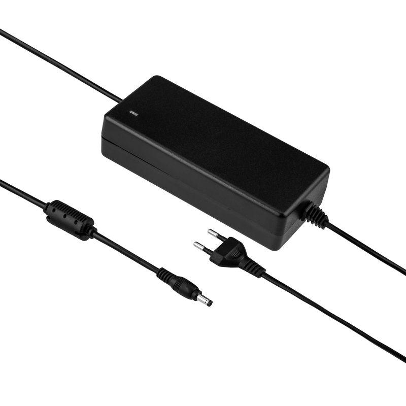 Источник питания 110-220В AC/12В DC 4.5А 50Вт с DC разъемом подключения 5.5х2.1 без влагозащ. IP23 Rexant 200-050-3