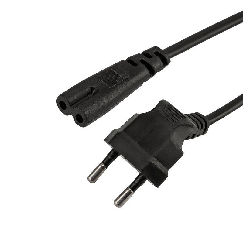 Шнур сетевой (угловая вилка) 2x0.5кв.мм 1.5м Rexant 11-1103