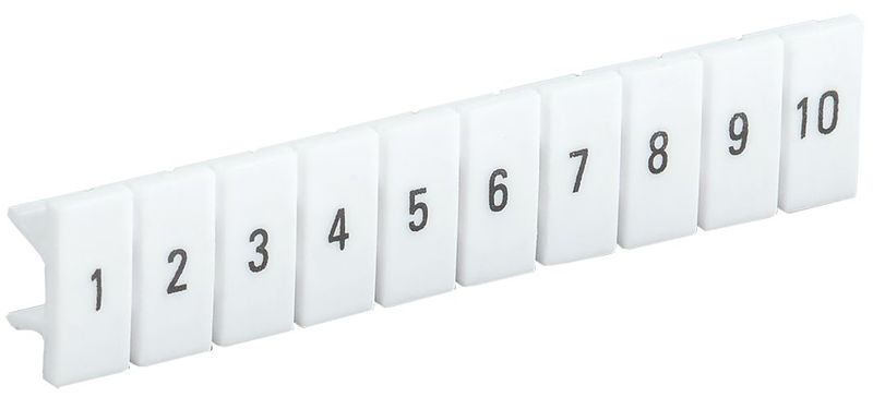 Маркер для КПИ-2.5кв.мм с нумерацией №№ 1-10 IEK YZN11M-002-K00-10