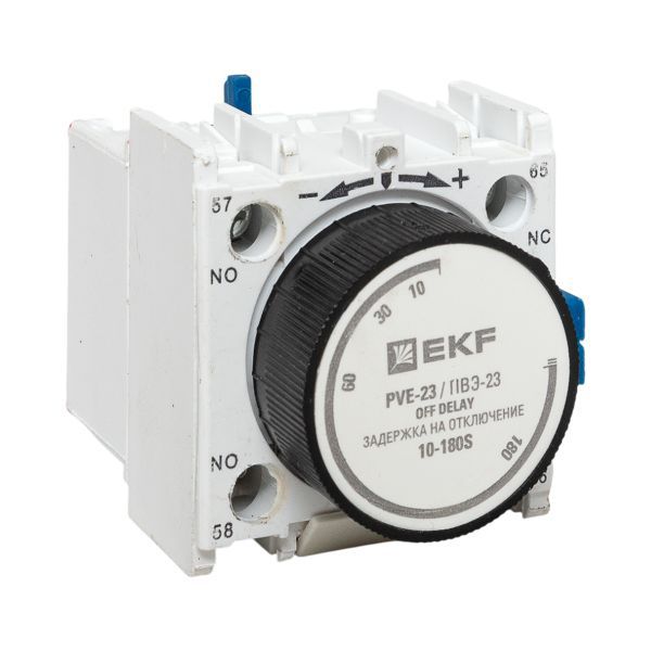 Приставка ПВЭ 23 10-180сек NO+NC EKF ctr-st-23
