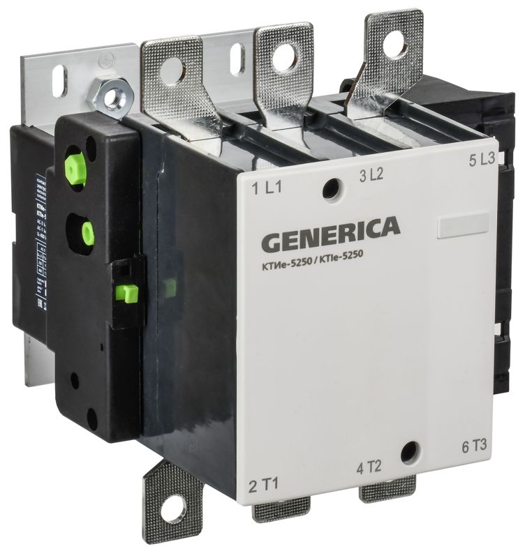 Контактор КТИе-5250 250А 230В/АС3 GENERICA KKTE50-250-230-10