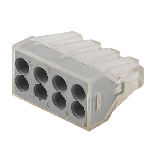 Клемма строительно-монтажная СМК 108 NO-222-22 8-проводная 1.0-2.5кв.мм (уп.50шт) Эра Б0033396