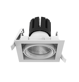 Светильник светодиодный DL-TETRIS 165х165х140 40Вт 3000К IP20 35град. поворотный диммер DALI VARTON V1-R0-00424-10D01-2004030