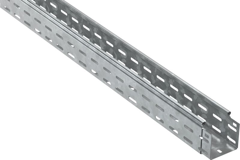 Лоток листовой перфорир. 80х80 L3000 сталь 1.2мм HDZ IEK CLP10-080-080-3-M-HDZ