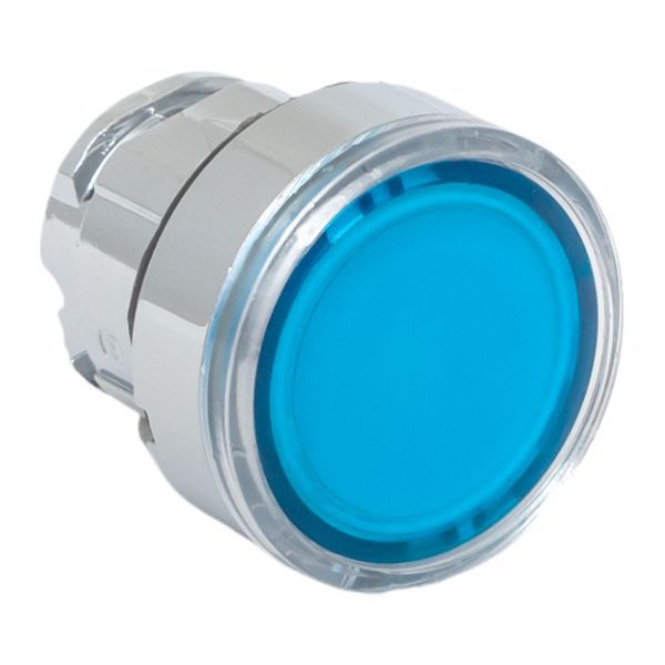 Механизм кнопки исполнительный XB4 син. плоский возвратный без фиксации с подсветкой PROxima EKF XB4BW-B