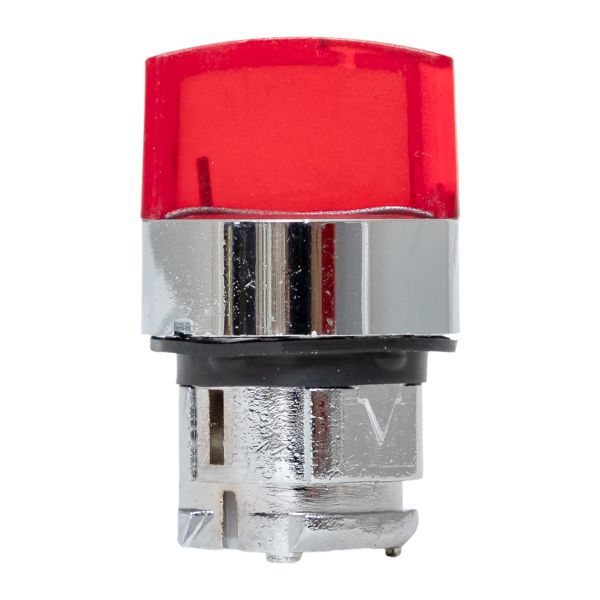 Механизм переключателя исполнительный ХB4 красн. на 2 положения возвратный без фиксации с подсветкой с короткой ручкой PROxima EKF XB4BD2L-R