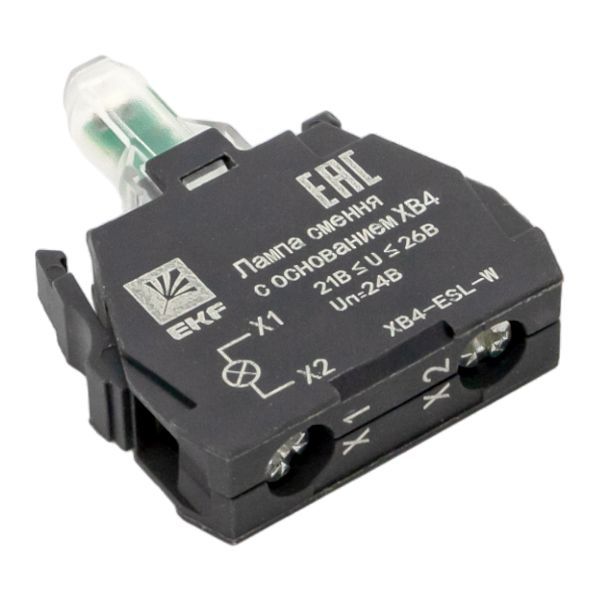 Лампа сменная с основанием XB4 бел. 24В PROxima EKF XB4-ESL-W