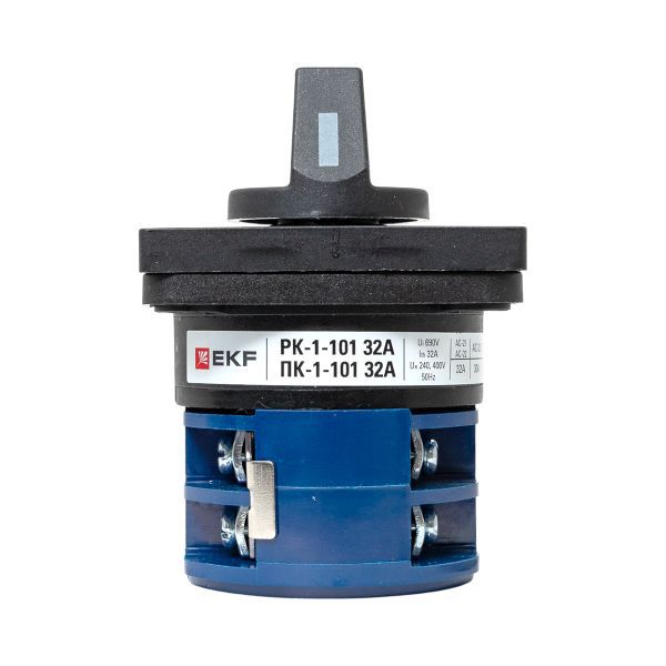 Переключатель кулачковый ПК-1-101 1п 32А "0-1-2-3" EKF pk-1-101-32