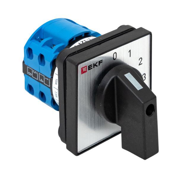 Переключатель кулачковый ПК-1-121 1п 10А "0-1-2-3" EKF pk-1-121-10