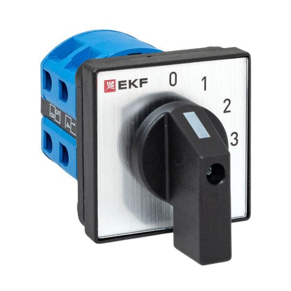 Переключатель кулачковый ПК-1-121 1п 25А "0-1-2-3" EKF pk-1-121-25
