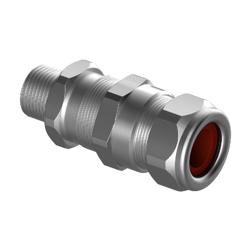 Ввод кабельный СВВКм-Н-20 М20х1.5 (6-14мм) в металлорукаве 14/21.5мм Ду-15 16мм нерж. сталь 1 Ex d IIC Gb X 1 Ex e II Gb X 2 Ex nR IIC Gc X Ex ta IIIC Da X IP66/67/68 Ex ЕАС в компл. с уплот. кольцом контргайкой и кольцом зазем. ОВЕН 127874