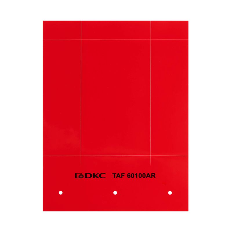 Табличка гибкая для маркировки оболочек клейкое основание винил зел. (уп.10шт) DKC TAF60100AR