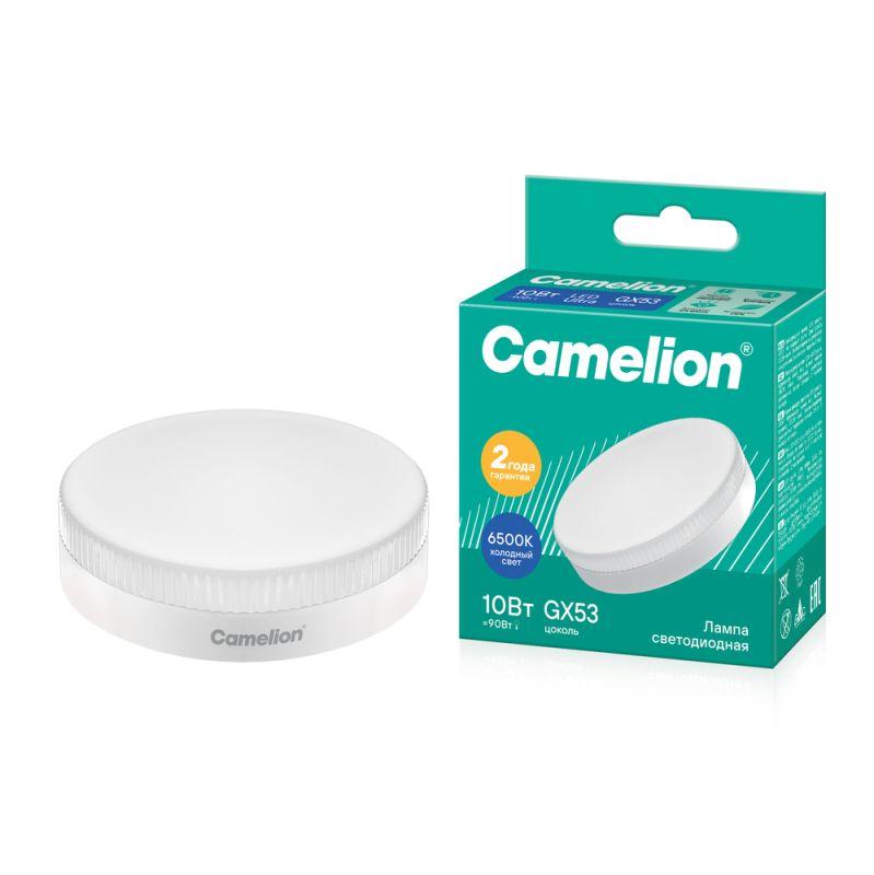 Лампа светодиодная LED10-GX53/865/GX53 10Вт 220В Camelion 13616