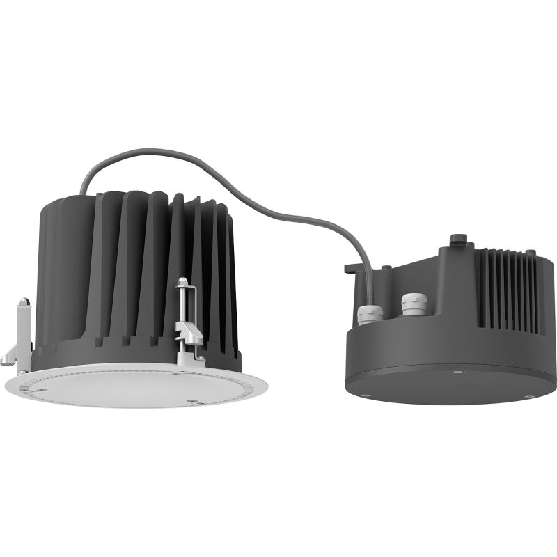 Светильник светодиодный DL POWER LED 40 D80 IP66 HFD EM 4000К встраив. СТ 1170002690