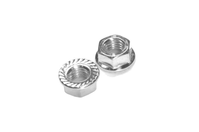 Гайка М5 со стопорным буртиком оцинк. Promtray SF.10.05