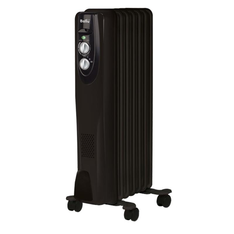 Радиатор масляный 7 секц. 1500Вт Classic black BOH/CL-07BRN 1500 Ballu НС-1050895