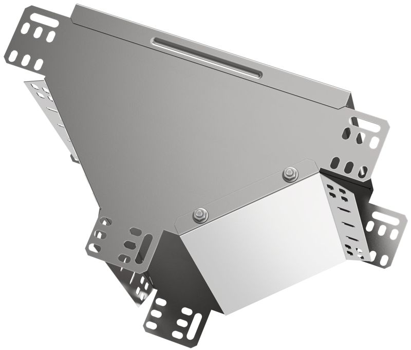 Ответвитель Т-образ. верт. вниз 80х600 IEK CLM50D-OVN-080-600