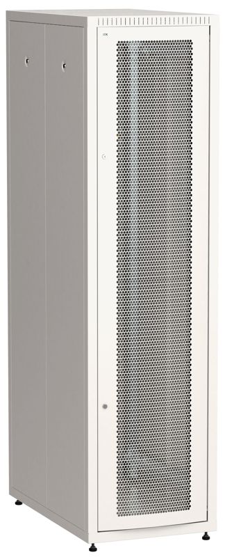 Шкаф сетевой LINEA E 33U 600х1000мм двери 2шт перфорир. и метал. сер. ITK LE35-33U61-PM