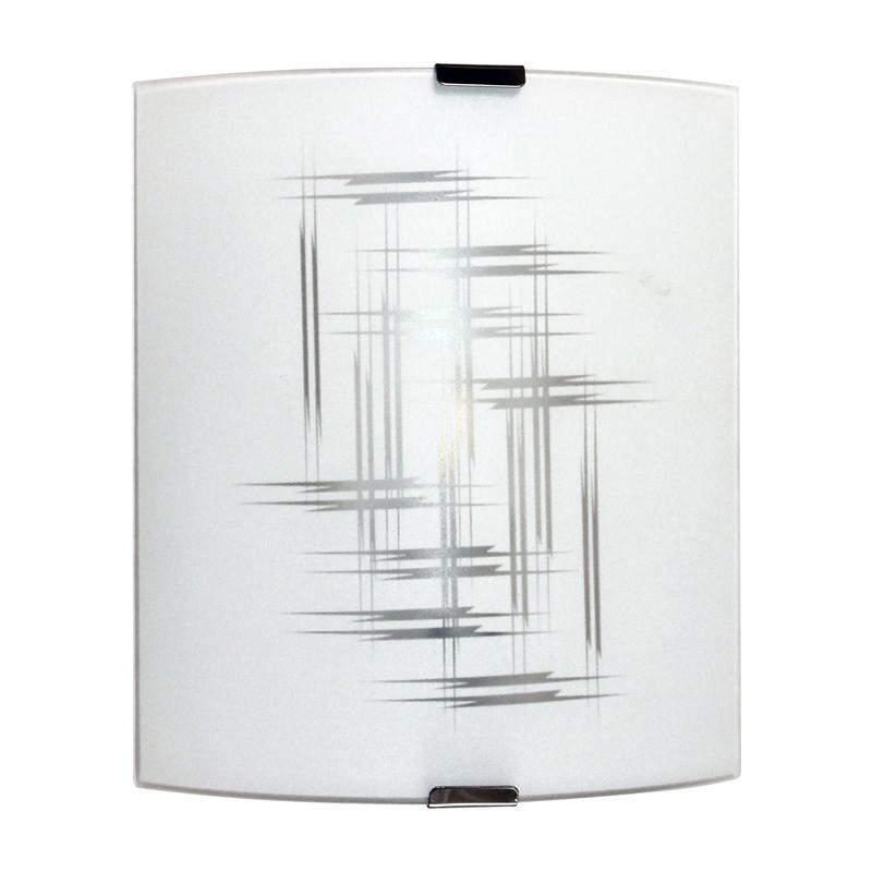 Светильник НББ 21-60 М21 "Элегант" 210х245 матов. бел./клипсы штамп метал. (инд. упак.) Элетех 1005205665