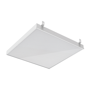 Светильник светодиодный GR070 2.0 588х588х50 45Вт 6500К IP40 с планками для подвеса аварийный с рассеив. призма бел. VARTON V1-R3-00010-31PRA-2004565