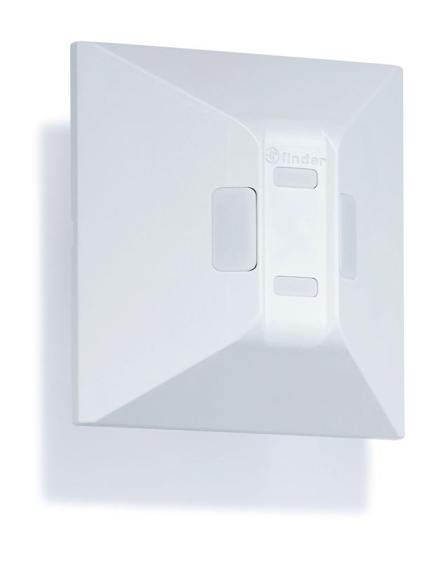 Детектор движения широкая зона обнаружения монтаж на стене 1NO 10А (контакт без потенциала) 110…230В AC IP40 FINDER 186182300300