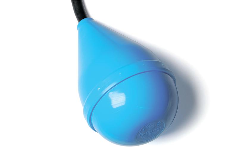 Выключатель поплавковый 3 водонепрониц. камеры для грязной воды дренажных установок и насосных станций кабель неопрен 5м 1CO 20А IP68 FINDER 72B100000501