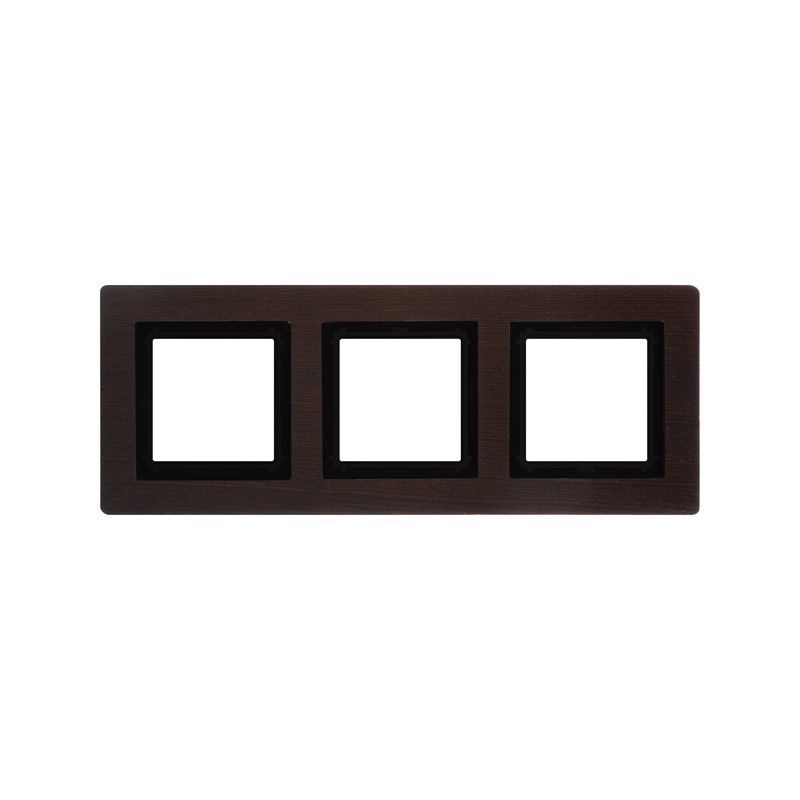 Рамка 3-м 6мод. Avanti натуральн. дерево венге DKC 4402846