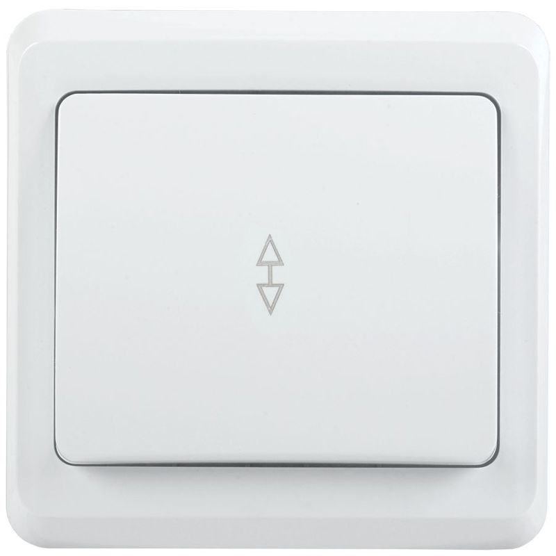 Переключатель проходной 1-кл. 1п СП Вега 10А IP20 ВСп10-1-0-ВБ бел. GENERICA EVV12-K01-10-DM