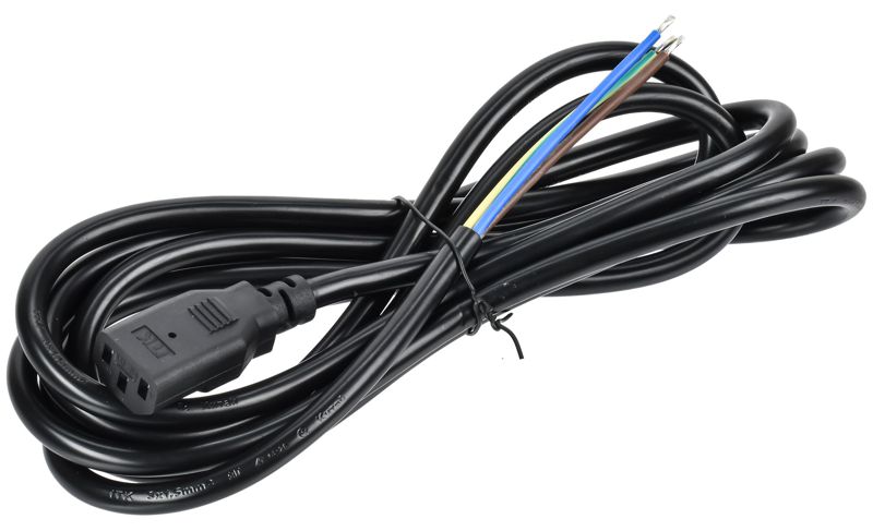 Кабель электропитания PDU 3х1.5 3М с разъемом С13-б/р ITK PC-C13N-3M