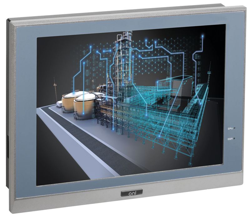 Панель оператора ETG 10.4дюйм металлический корпус ONI ETG-A8TS-HSSE-P-104