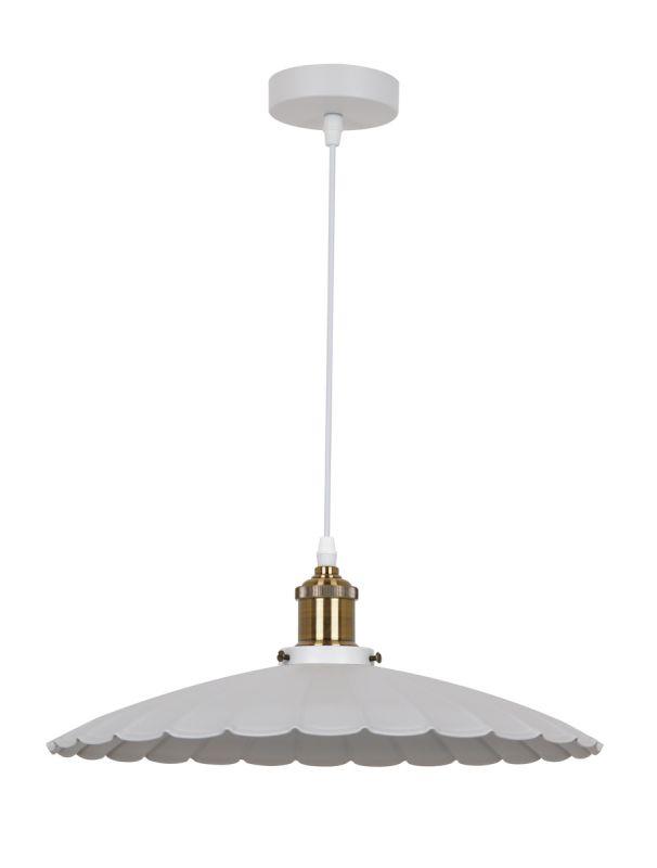 Светильник PL-427L С66 подвес. London 1х E27 60Вт 230В бел.+бронза Camelion 13046