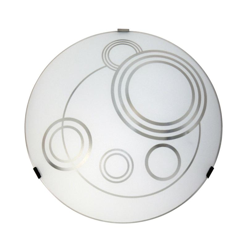 Светильник НПБ 01-2х60-139 М16 "Галактика" 300 матов. бел./клипсы штамп метал. (инд. упак.) Элетех 1005204995