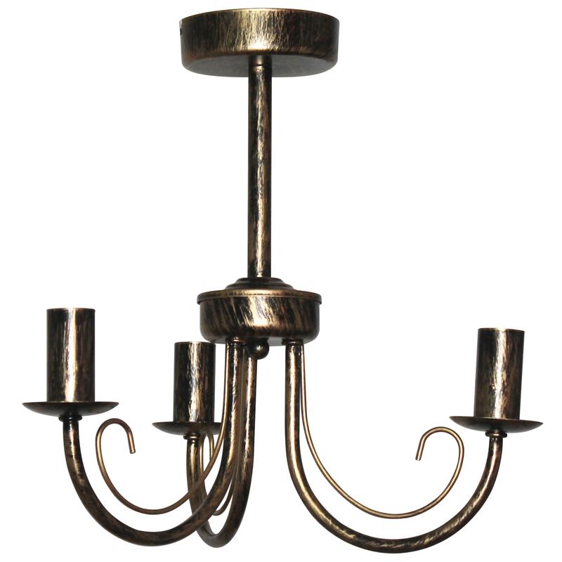 Светильник "Рустика" 133 бронза НСБ 01-3х60-144 E14 (инд.упак.) Элетех 1005404244