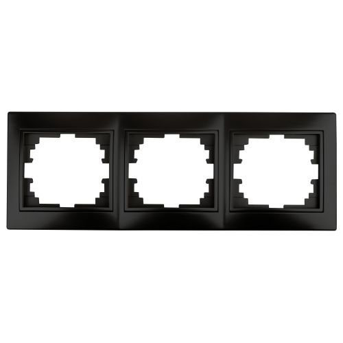 Рамка 3-м СП Plano 1-503-05 гор. антрацит Intro Б0044580