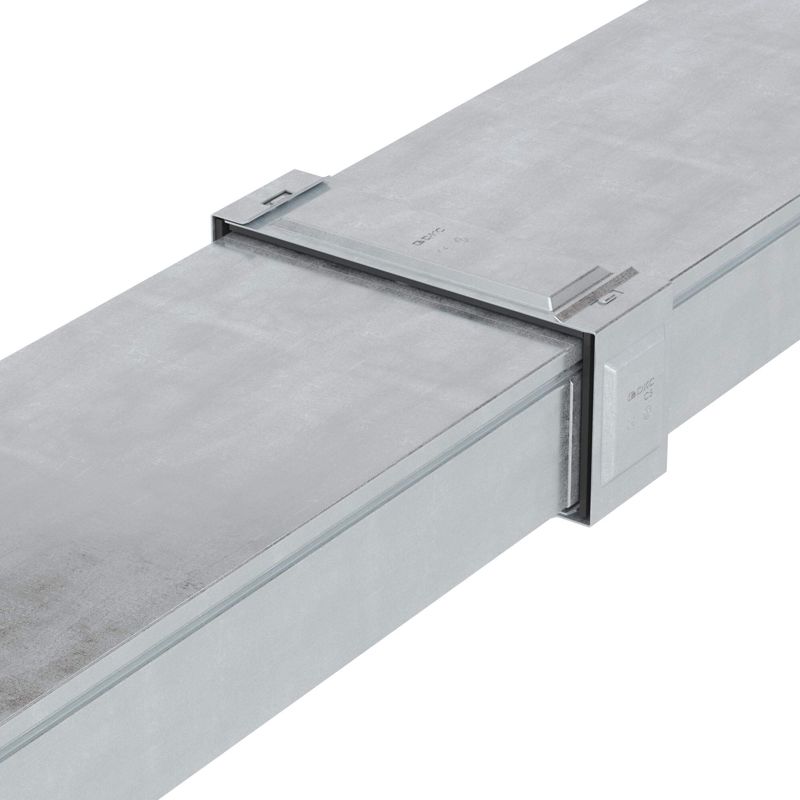 Комплект для обеспечения степени защиты IP44 в местах соединения секций лотков 150х50 цинк-ламель (аналог гор. оцинк.) DKC SIP00515HDZL