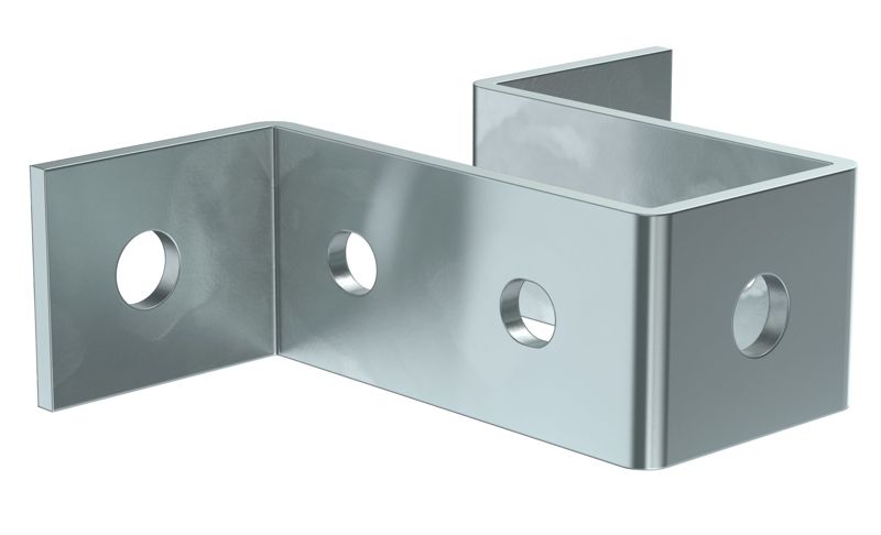 Крепление стеновое для двойн. STRUT-профиля HDZ IEK CLM50D-SKS-090-40-HDZ