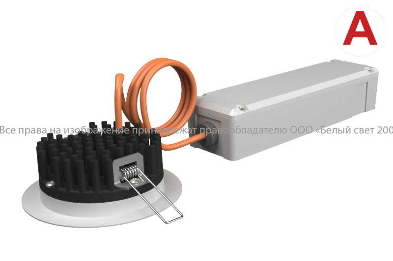 Светильник аварийный BS-ARUNA-10-L2-24 IP65 Белый свет a22535