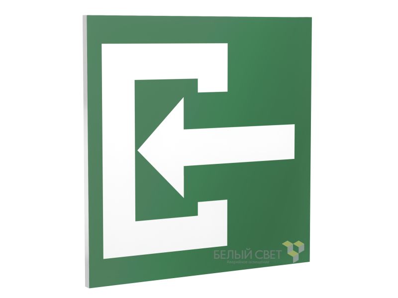 Знак безопасности PT-17176.C04"Вход" Белый свет a15105