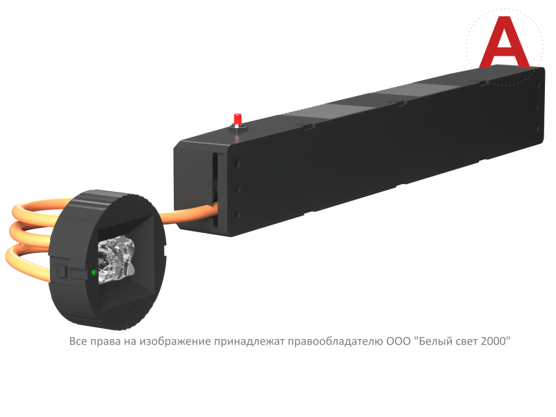 Светильник аварийный BS-OKO-81-L2-INEXI3-MSS3 Black Белый свет a15295