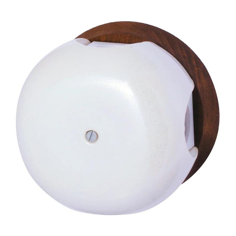 Коробка распределительная ОП 86х50мм Фаберже ретро (в компл. 4 кабел. ввода) перламутр BIRONI B2-521-010/18-K