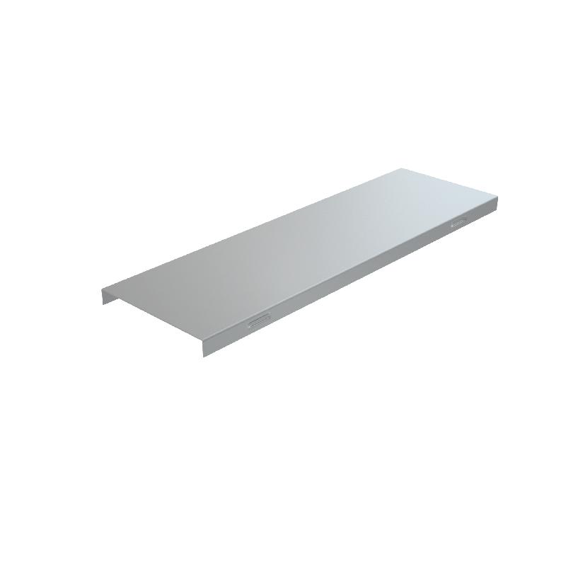 Крышка для ответвителя T-образ. вертикал. переходник с разворотом трассы на 90град. 150-200 сталь 0.55мм (нижняя часть больше исходной) KTDPV150-200 КМ LO16842