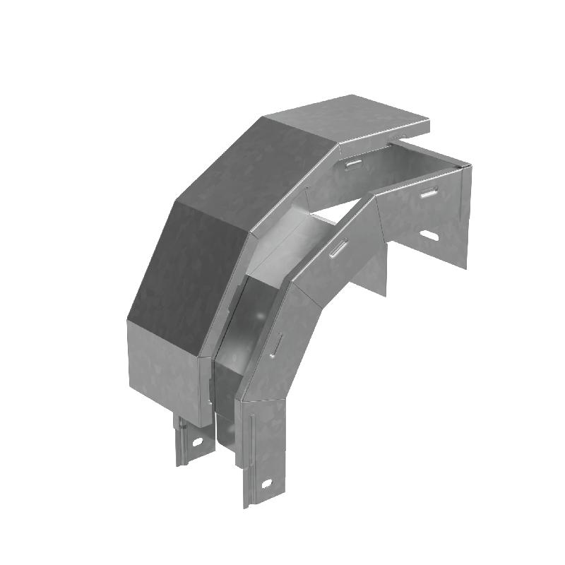 Ответвитель-крышка Т-образ. вертикал. вниз 50х300х150 сталь 1мм "ПЛЮС" OKTDplus50-300-150 HD КМ PL4318