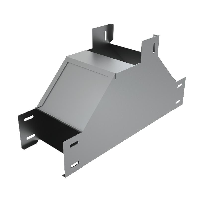 Отвод для лотка Т-образ. вертикал. вверх 150х50 сталь 1мм TDN50-150 КМ LO8193