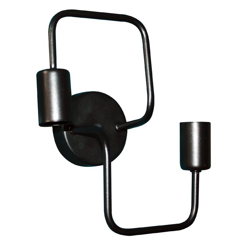 Светильник "Фрейм" 521 черн. НББ 01-2х60-107 Е27 ИУ Элетех 1005404275