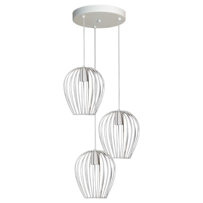 Светильник НСБ 01-3х60-149 "Шалот" 231 E27 лофт-кантри бел. муар (инд. упак.) Элетех 1005404317