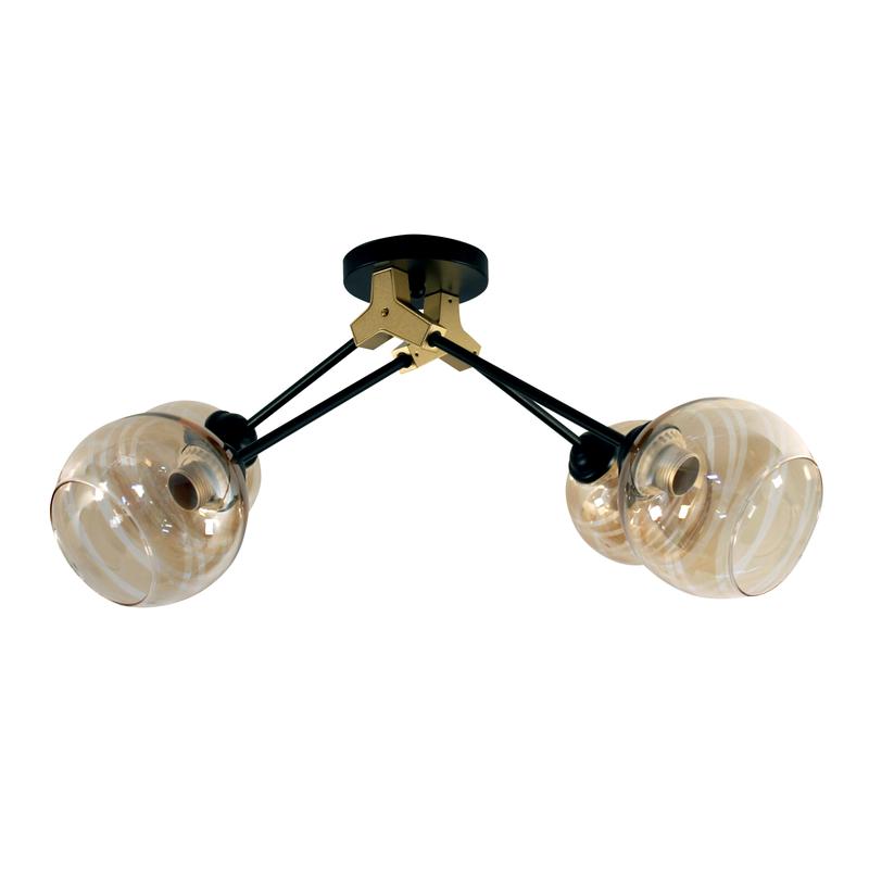 Светильник "Молекула 1/4-А" НПБ 01-4х60-119 Е27 ИУ Элетех 1005404324