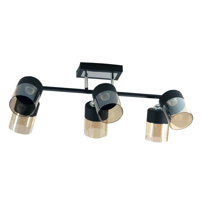 Светильник "Софи/6-А" черн. НПБ 01-6х60-112 Е27 ИУ Элетех 1005404349