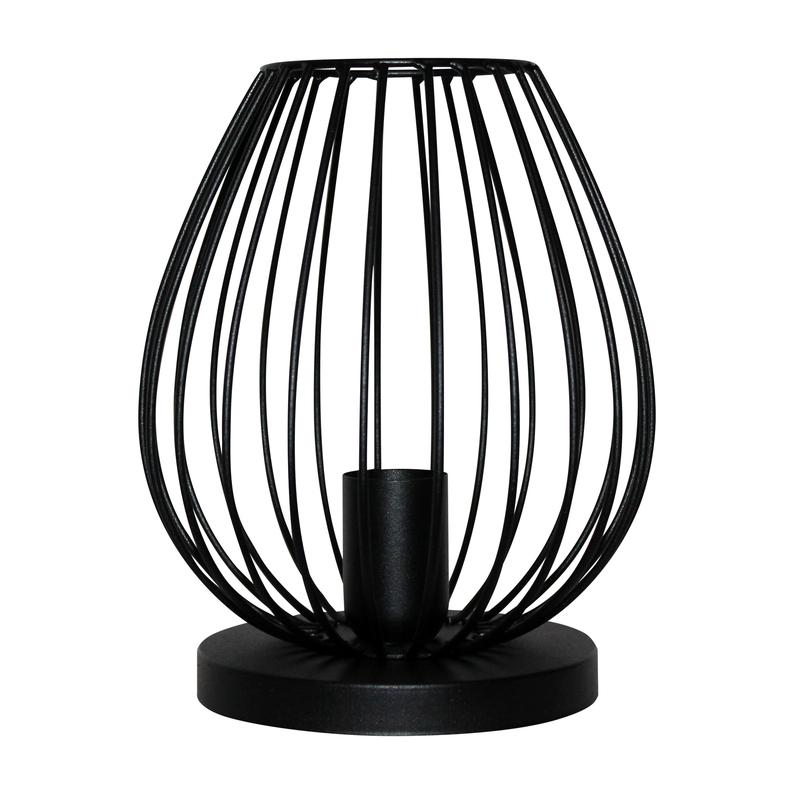 Светильник ННБ 63-60-008 "Шалот" лофт-кантри шнур черн. черн. муар (инд. упак.) Элетех 1005301186